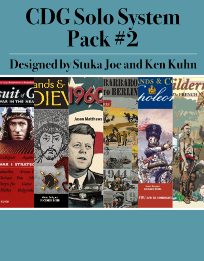 CDG Solo System Pack #2 - WiredVillage Games - Wiredvillage Games